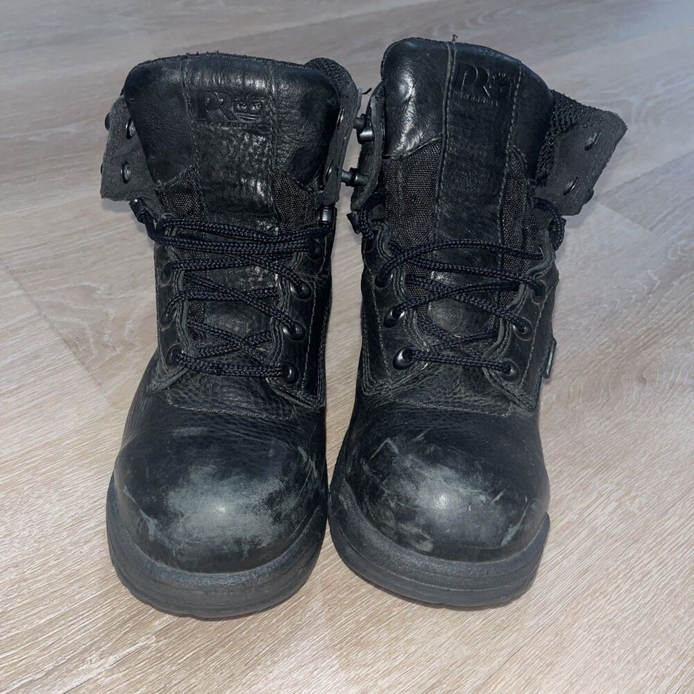 Timberland PRO Men's Titan Black Alloy Safety-Toe Boot Size 8.5 M